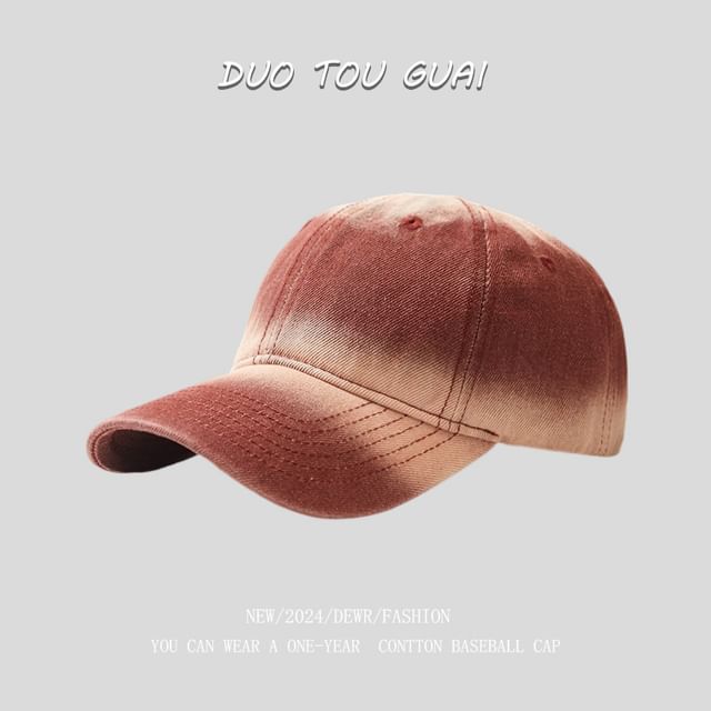 Denim Cap Washed Baseball