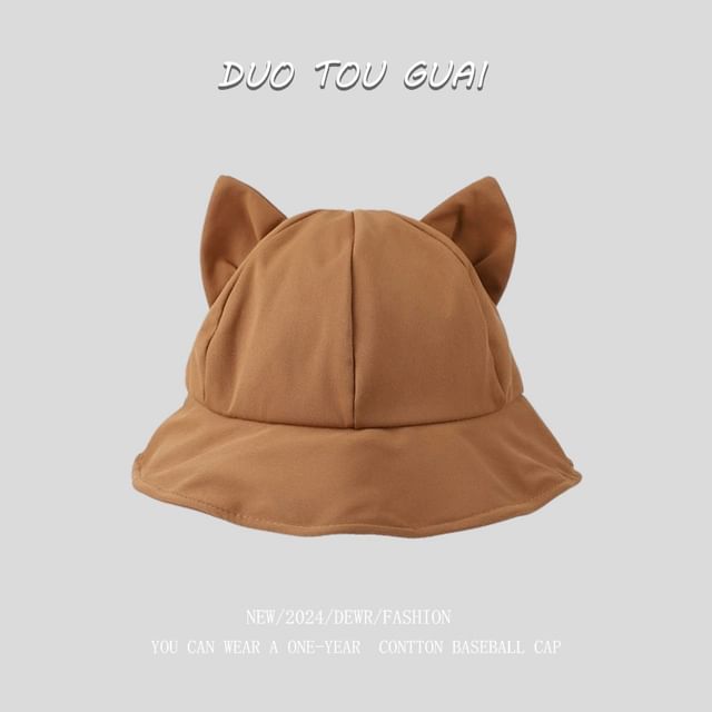 Hat Bucket Cat Ear