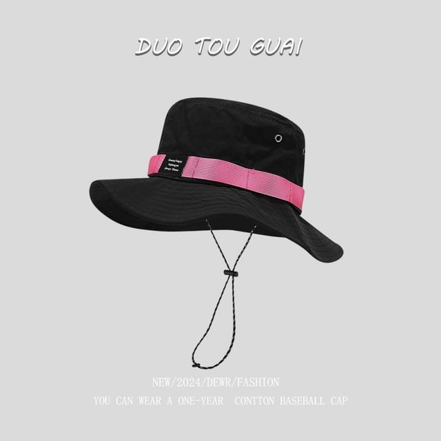 Hat Boonie Trim Contrast