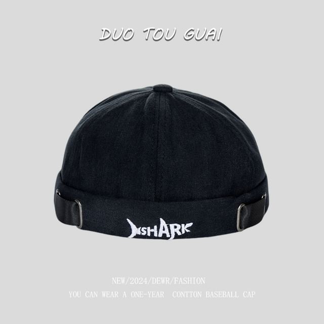 Hat Embroidered Brimless Lettering