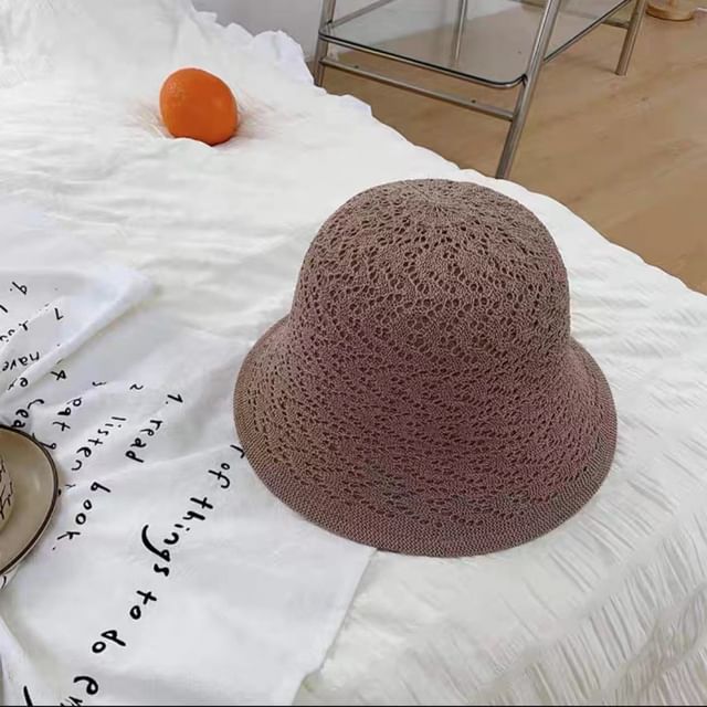 Plain Crochet Cloche Hat