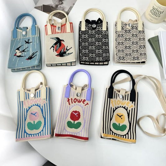 Knit Crossbody Bag