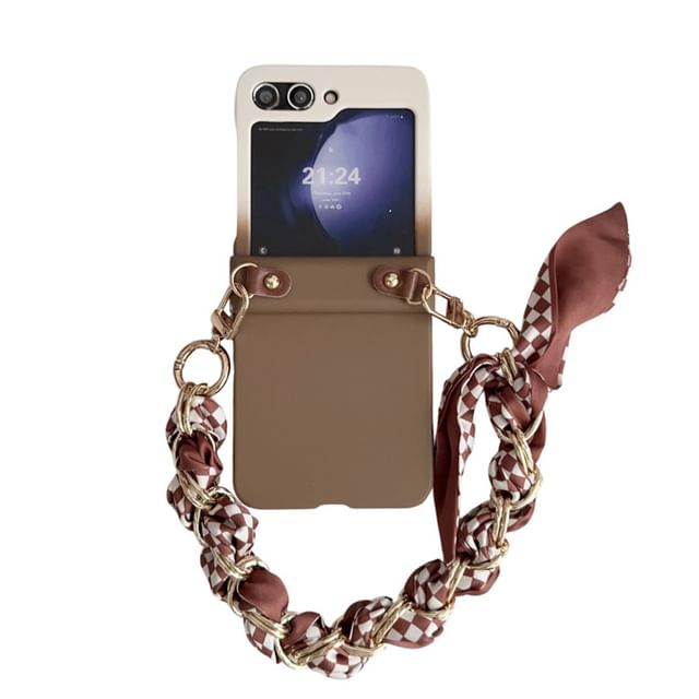 Checker Strap Phone Case