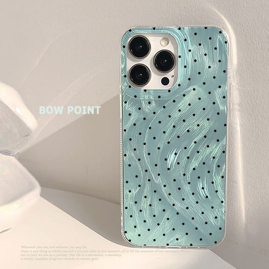 Case Phone Polka Dot