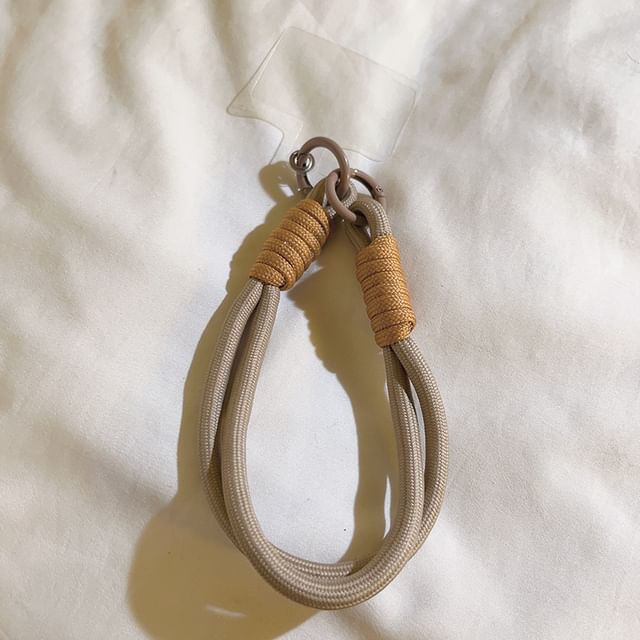 String Phone Strap with Lanyard Pad