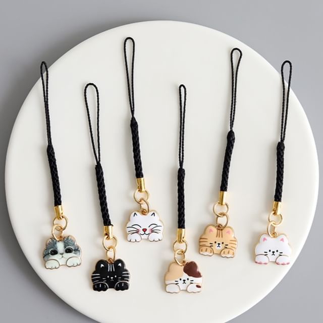 Japanese Cartoon-Cat Phone Strap