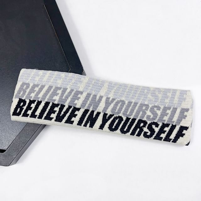 Lettering Head Band