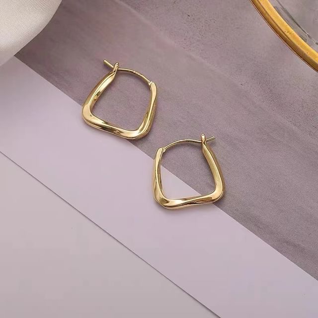 Metal Hoop Earring