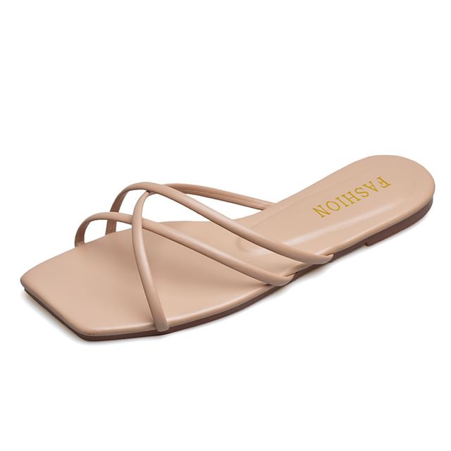 Sandals Slide Plain