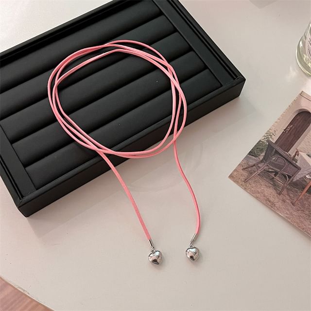 Choker Bow Heart