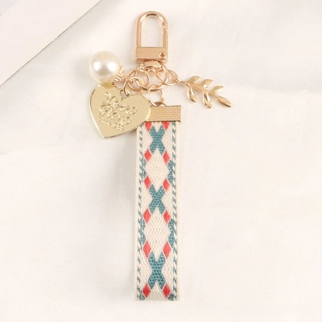 Argyle Strap Alloy Keyring (Various Designs)