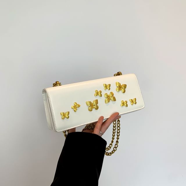 Crossbody Box Butterfly Bag Flap