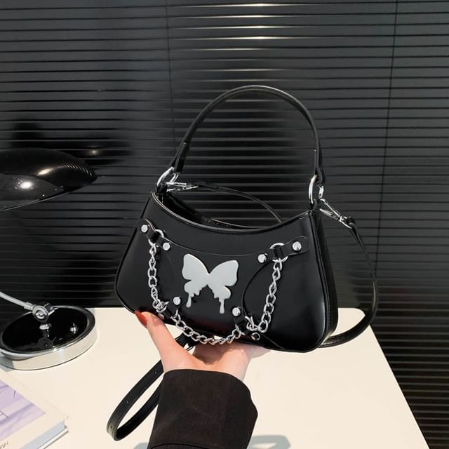 Crossbody Chained Butterfly Bag