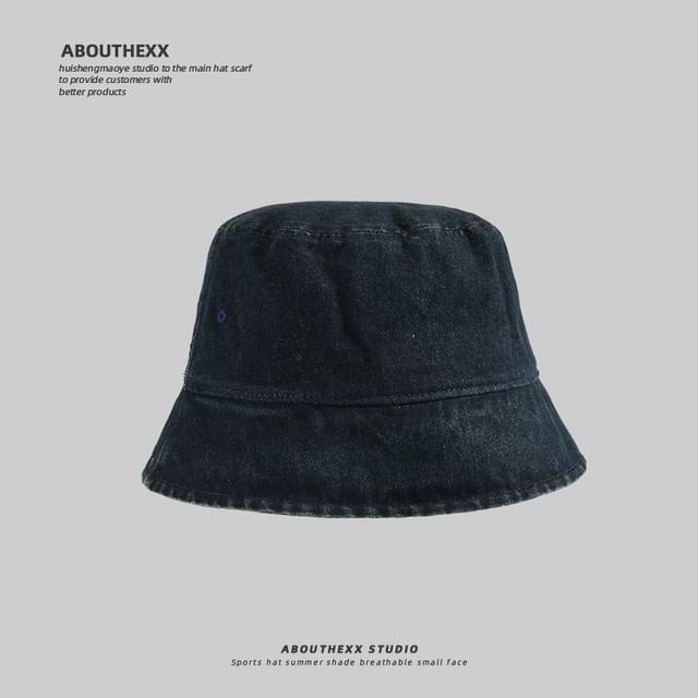 Bucket Denim Hat