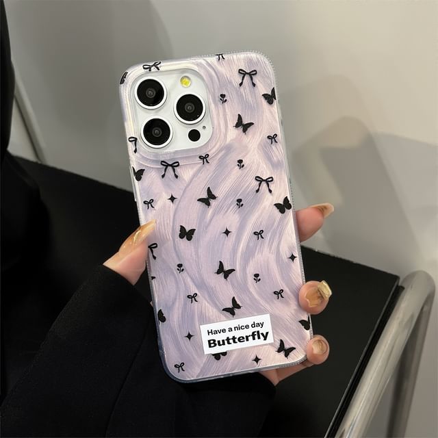 Set Phone Case Strap Butterfly /