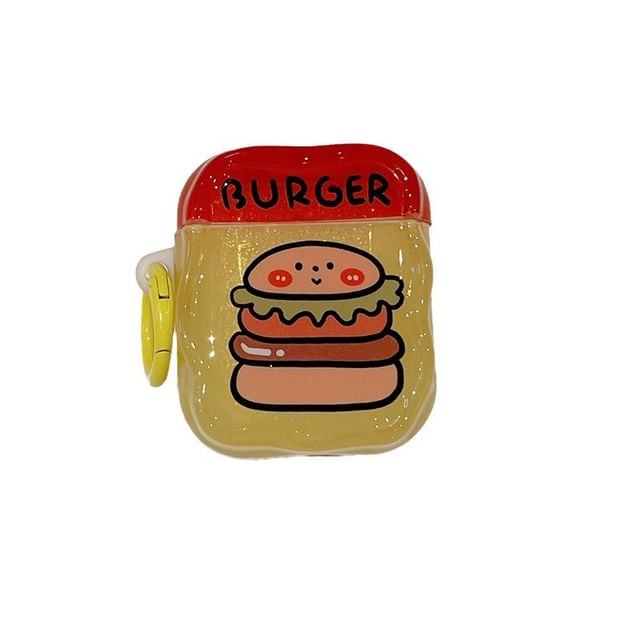 Burger French Fries Tomato Banana Airpods / Pro Earphone Case Skin