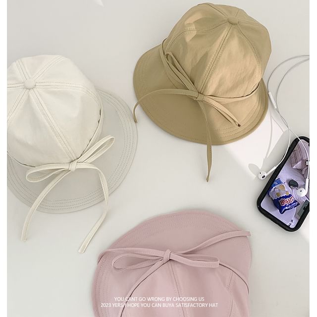 Ribbon Bucket Hat