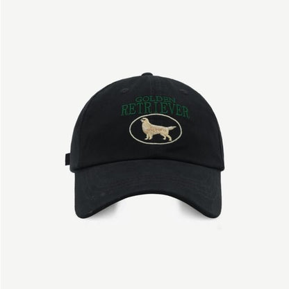 Dog Embroidered Baseball Cap