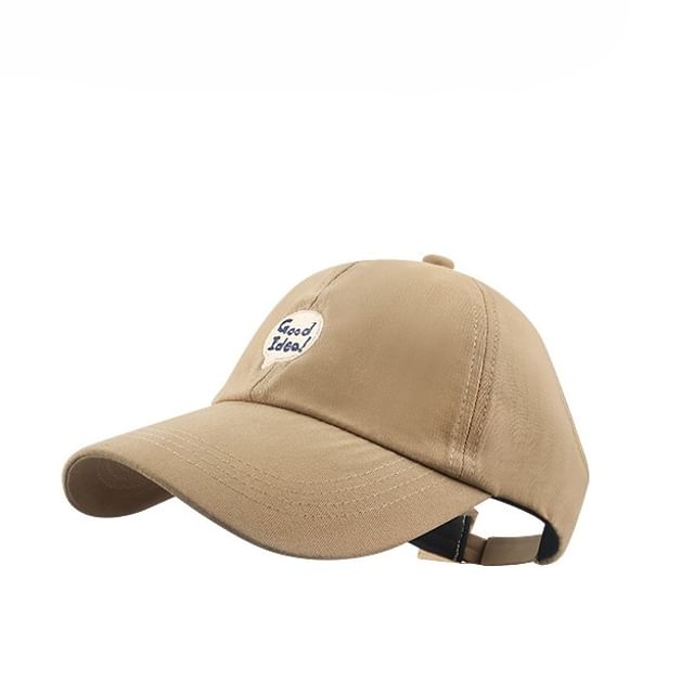 Top Embroidered Open Cap Baseball Lettering