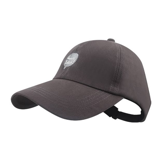 Top Embroidered Open Cap Baseball Lettering