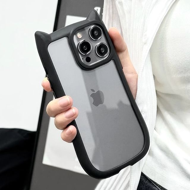 Case Ear Phone Cat