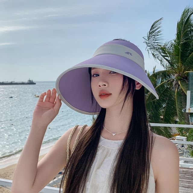 Two Wide Brim Visor Sun Tone