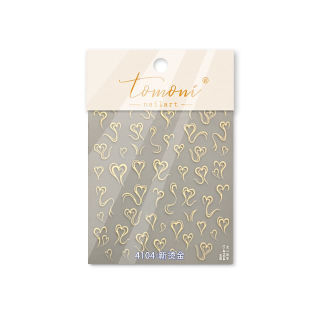 Heart Nail Art Stickers