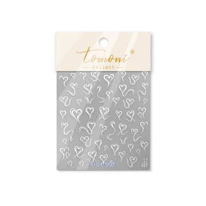 Heart Nail Art Stickers