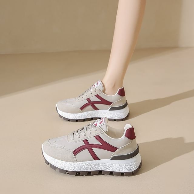 Platform Panel Sneakers