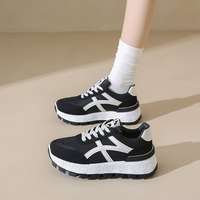 Platform Panel Sneakers