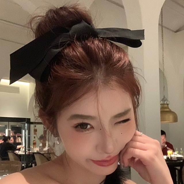 Fabric Hair Clip Bow