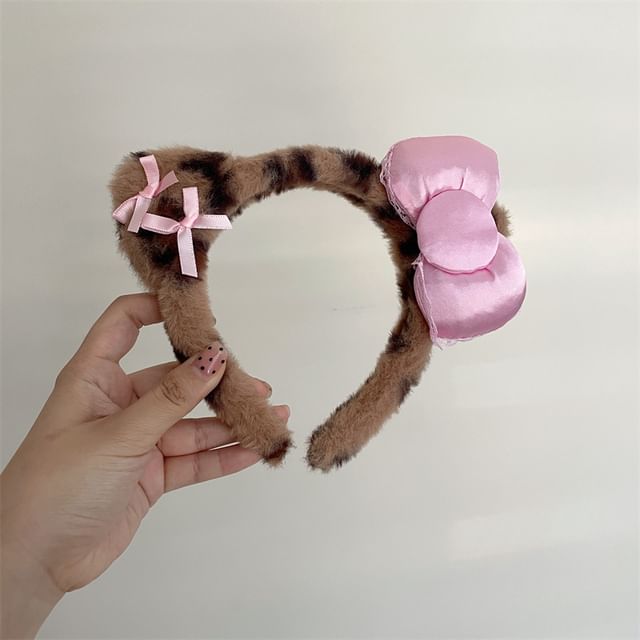Cat Ear Face Wash Headband (Various Designs)