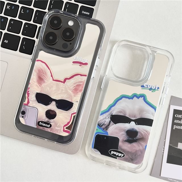 Phone Dog Mirrored Case