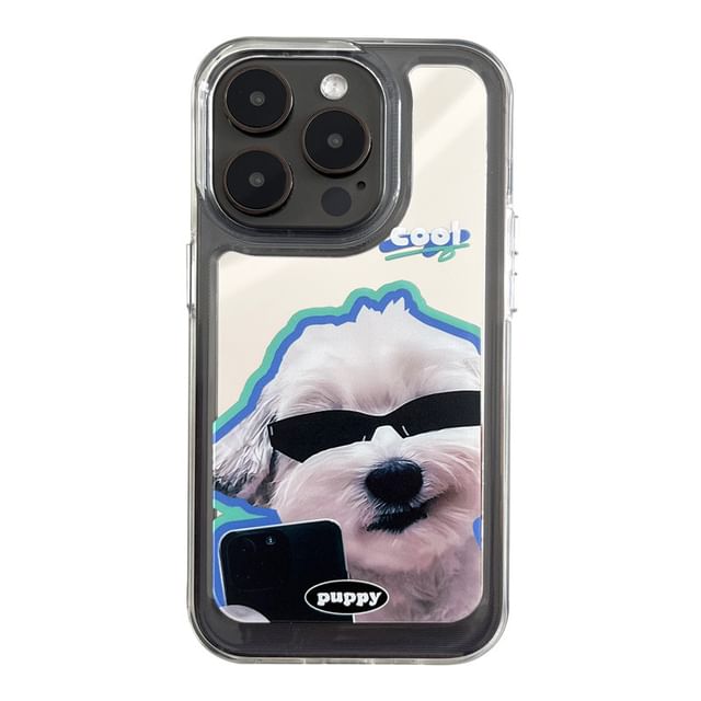 Phone Dog Mirrored Case