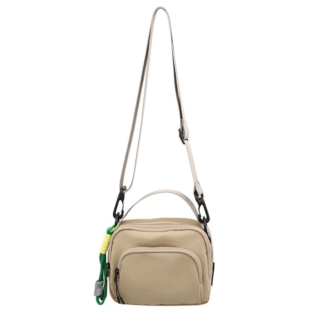 Plain Canvas Crossbody Bag