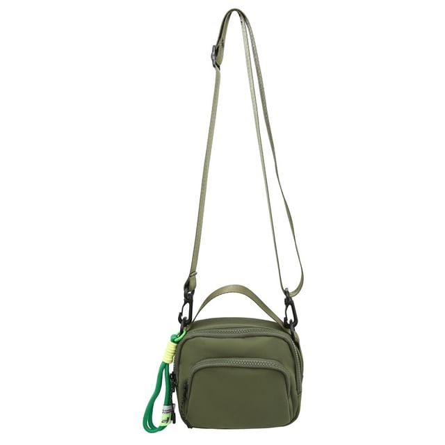 Plain Canvas Crossbody Bag