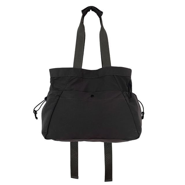 Bag Plain Tote Zip