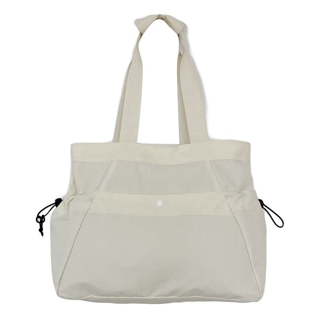 Bag Plain Tote Zip
