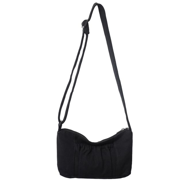 Canvas Plain Hobo Bag