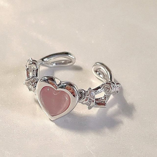 Heart Open Ring