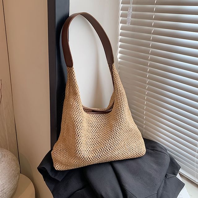 Woven Shoulder Bag