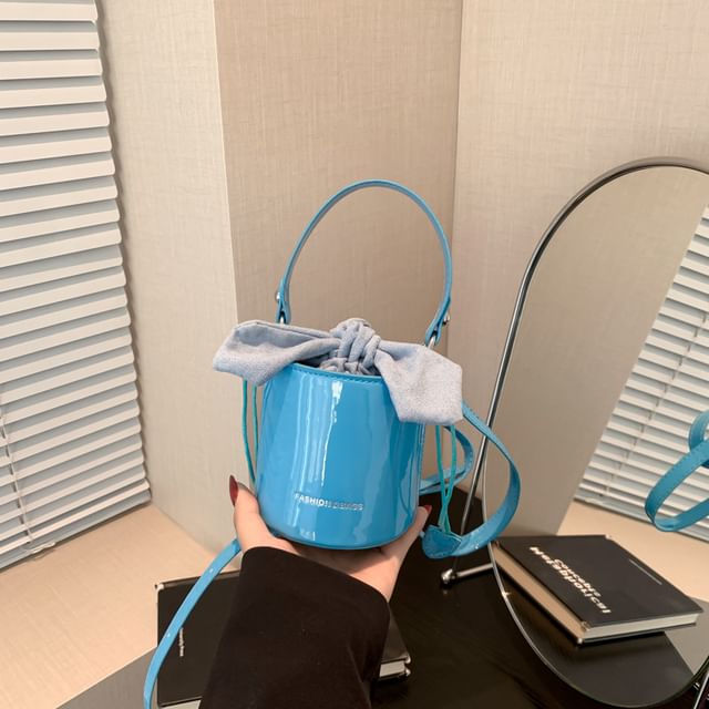 Bucket Bag Leather Faux