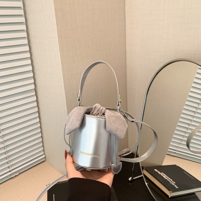 Bucket Bag Leather Faux