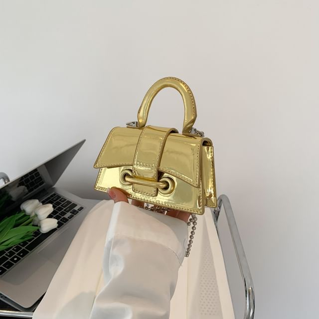 Beaded Bag Crossbody Flap Strap