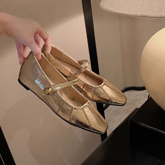 / Toe Jane Shoes Square Mary Mules