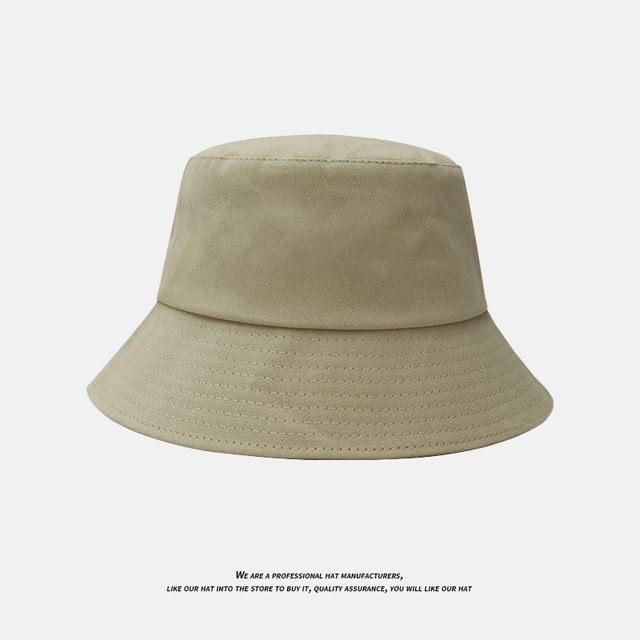 Plain Bucket Hat