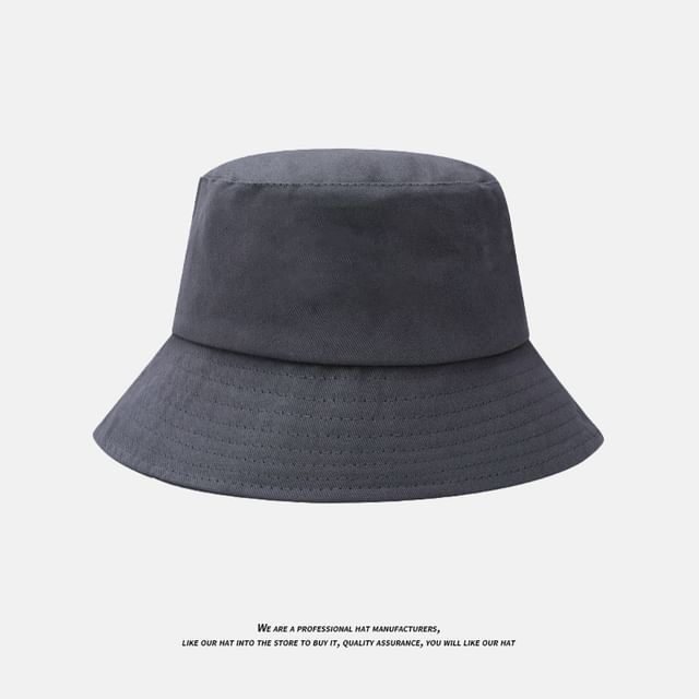Plain Bucket Hat