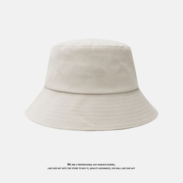 Plain Bucket Hat