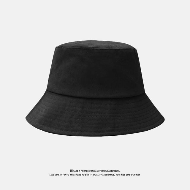 Plain Bucket Hat