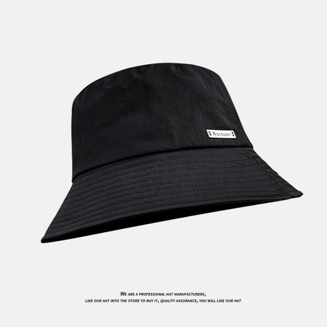 Bucket Metal Plate Hat